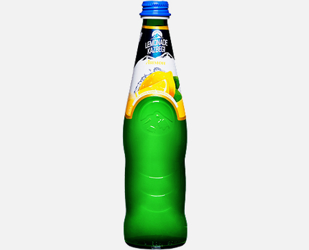 Лимонад Казбеги Лимон 0,5л ст/бут